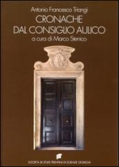 Cronache dal consiglio aulico di Trento (1753-1756)