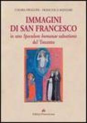 Immagini di san Francesco in uno Speculum humanae salvationis del Trecento