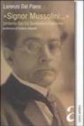 «Signor Mussolini.» Umberto Cao tra Sardismo e Fascismo