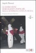 Le espressioni di religiosità popolare della Settimana santa in Sicilia