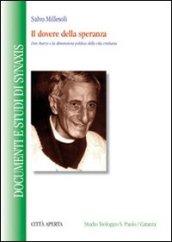 Il dovere della speranza. Don Sturzo e la dimensione politica della vita cristiana