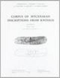 Corpus of mycenaean inscriptions from Knossos: 4