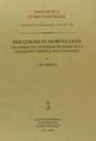 Paradigmi in morfologia. Un approccio interdisciplinare alla flessione verbale dell'italiano