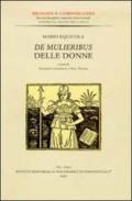 De mulieribus-Delle donne. Testo latino a fornte