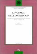 Linguaggi dell'ontologia. Atti dell'8° Colloquio su filosofia e religione (Macerata, 13-15 maggio 1999)
