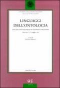 Linguaggi dell'ontologia. Atti dell'8° Colloquio su filosofia e religione (Macerata, 13-15 maggio 1999)