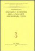 Documenti e memorie sulle antichità e il museo di Chiusi