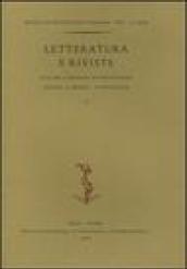 Letteratura e riviste. Atti del Convegno internazionale (Milano, 31 marzo-2 aprile 2004)