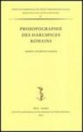 Prosopographie des haruspices romains