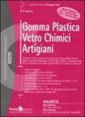 Gomma, plastica, vetro, chimici, artigiani