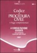 Codice di procedura civile e leggi complementari. A consultazione guidata con commento essenziale agli articoli