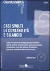 Casi svolti di contabilità e bilancio. Con CD-ROM