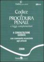 Codice di procedura penale e leggi complementari. A consultazione guidata con commento essenziale agli articoli