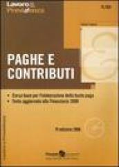 Paghe e contributi. Con CD-ROM