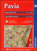 Pavia. Carta della città e della provincia. Ediz. multilingue