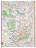 Lombardia. Carta geografica amministrativa stradale (carta murale plastificata)