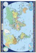 Mondo 70x50. Carta geografica amministrativa (carta murale plastificata)