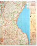 Liguria. Carta geografica stradale (carta murale plastificata)