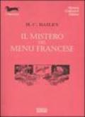 Il mistero del menu francese