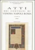 Atti dei Convegni di Venosa Napoli Roma del Comitato Nazionale per le celebrazioni del bimillenario della morte di Q. Orazio Flacco (Venosa Napoli Roma novembre 1993