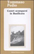 Centri scomparsi in Basilicata