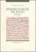 Memorie storiche del Regno (1799-1821)