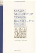 Orazio nella cultura venosina dal XIII al XVII secolo