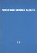 Rassegna storica lucana: 11