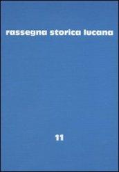 Rassegna storica lucana: 11