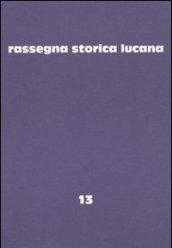 Rassegna storica lucana: 13