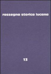 Rassegna storica lucana: 13