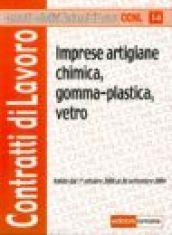 Imprese artigiane: chimica, gomma-plastica, vetro