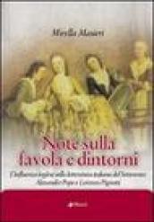 Note sulla favola e dintorni. L'influenza inglese sulla letteratura italiana del Settecento: Alexander Pope e Lorenzo Pignotti