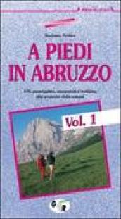 A piedi in Abruzzo. 106 passeggiate, escursioni e trekking alla scoperta della natura. 1.