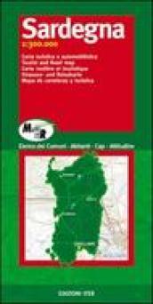 Sardegna. Carta turistica e automobilistica 1:300.000