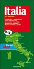 Pocket map Italia. Carta turistica e automobilistica 1:1.000.000