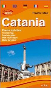 Catania. Pianta turistica 1:10.000