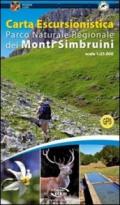 Carta escursionistica Parco naturale regionale dei monti Simbruini 1:25.000