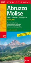 Abruzzo e Molise. Carte stradale e turistica 1:250.000. Ediz. multilingue