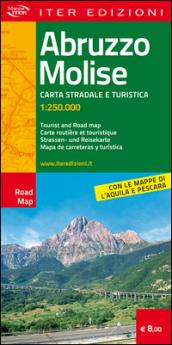 Abruzzo e Molise. Carte stradale e turistica 1:250.000. Ediz. multilingue