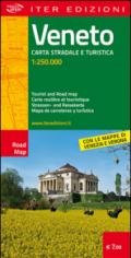 Veneto. Carta stradale e turistica 1:250.000. Ediz. multilingue