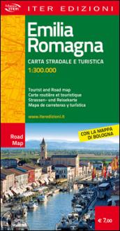 Emilia Romagna. Carta stradale e turistica 1:300.000. Ediz. multilingue