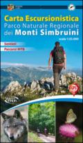 Carta escursionistica Parco naturale regionale dei monti Simbruini 1:25.000