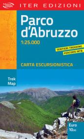 Parco d'Abruzzo. Carta escursionistica 1:25.000