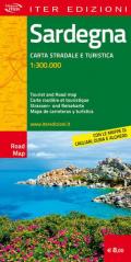 Sardegna. Carta stradale e turistica antistrappo 1:300.000. Ediz. italiana, inglese, francese, tedesca, spagnola