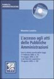 L'accesso agli atti delle pubbliche amministrazioni