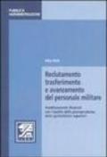 Reclutamento, trasferimento e avanzamento del personale militare