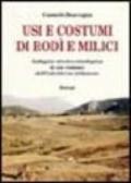 Usi e costumi di Rodì e Milici. Indagine storico-etnologica in un comune dell'entroterra milazzese