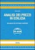 Analisi dei prezzi in edilizia. Con software