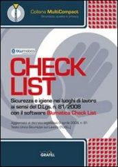 Check list. Sicurezza e igiene nei luoghi di lavoro. CD-ROM